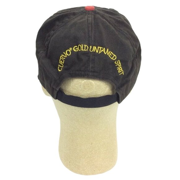 Republic Of Cuervo Gold Defect Now! Adjustable Baseball Cap Red Black Adjustable - Picture 3 of 7